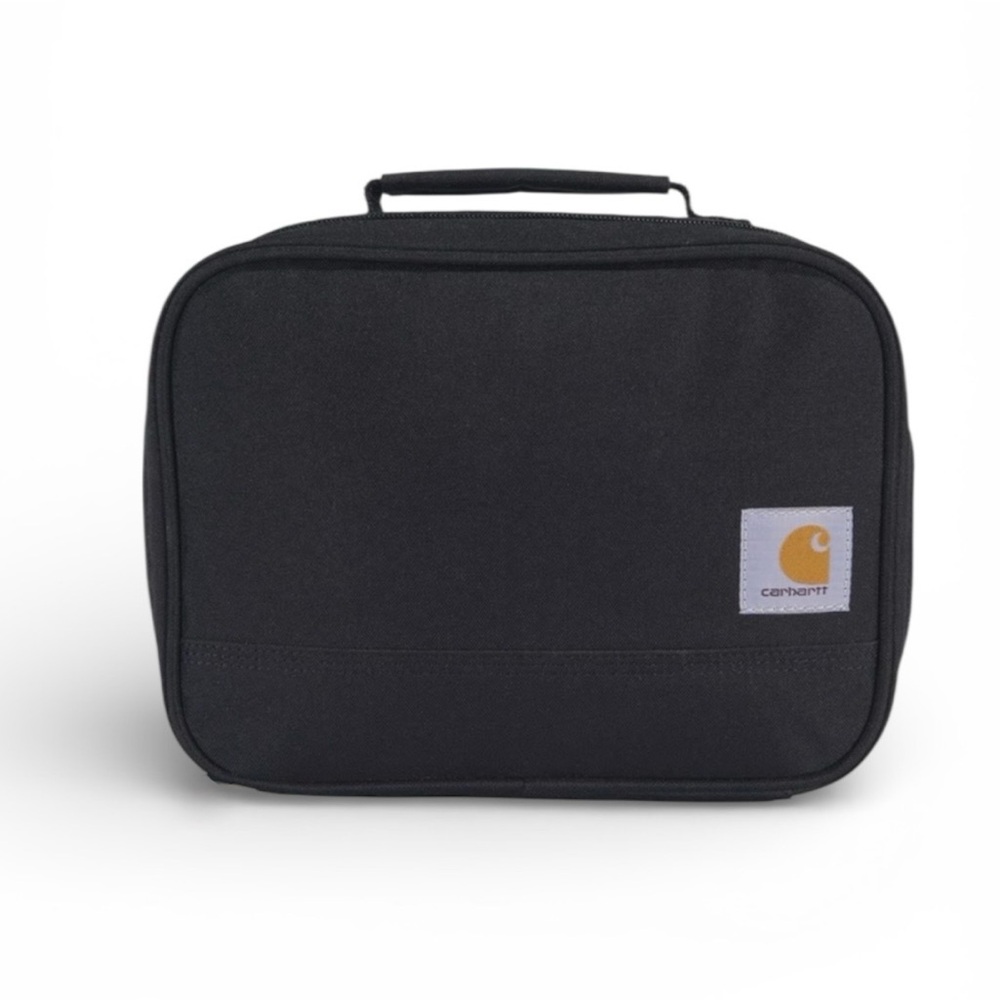 Carhartt Insulated 4 Can Lunch Cooler Rain Defender Bag Black NWT